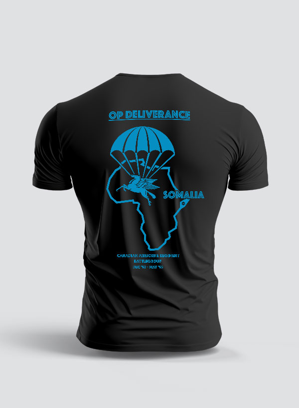 The Rude Awakening Tour - Somalia Edition T-Shirt Black Steel Edge Clothing
